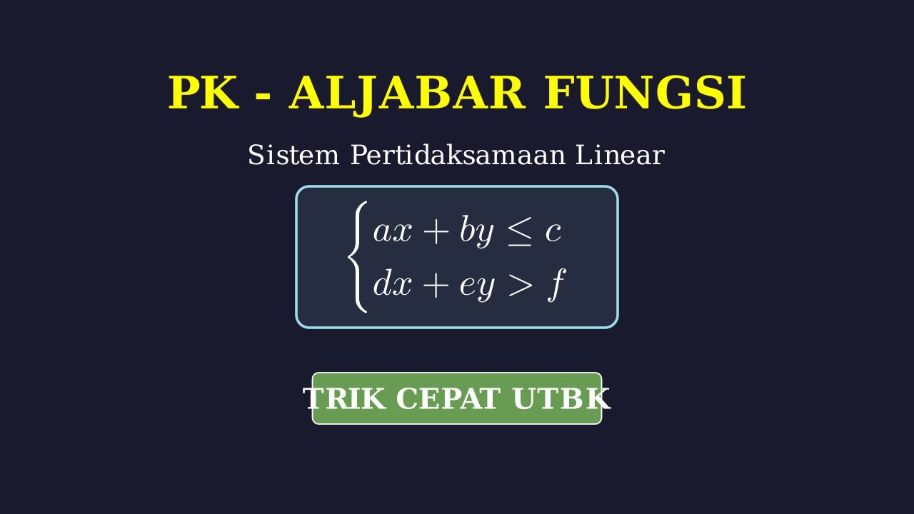 Menyelesaikan Soal SPtLDV