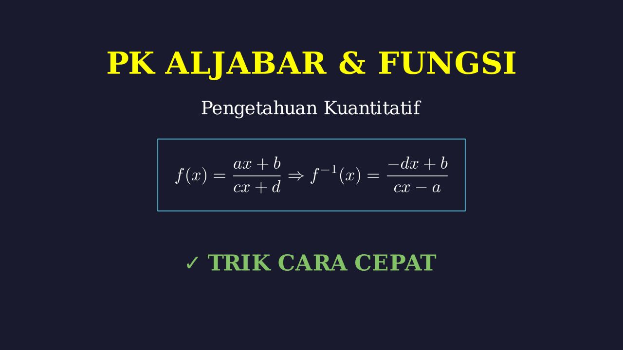 Cara Cepat: Pembahasan Soal Matematika