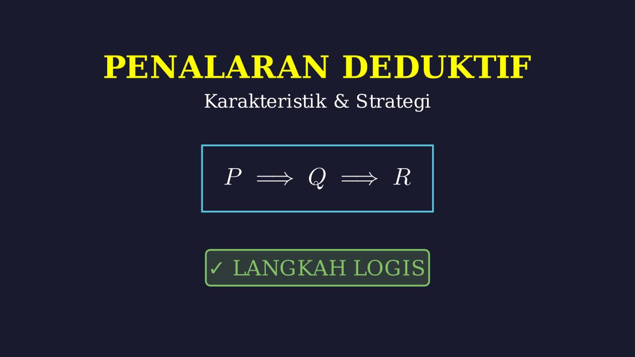 Penalaran Deduktif Kompleks: Strategi & Logika