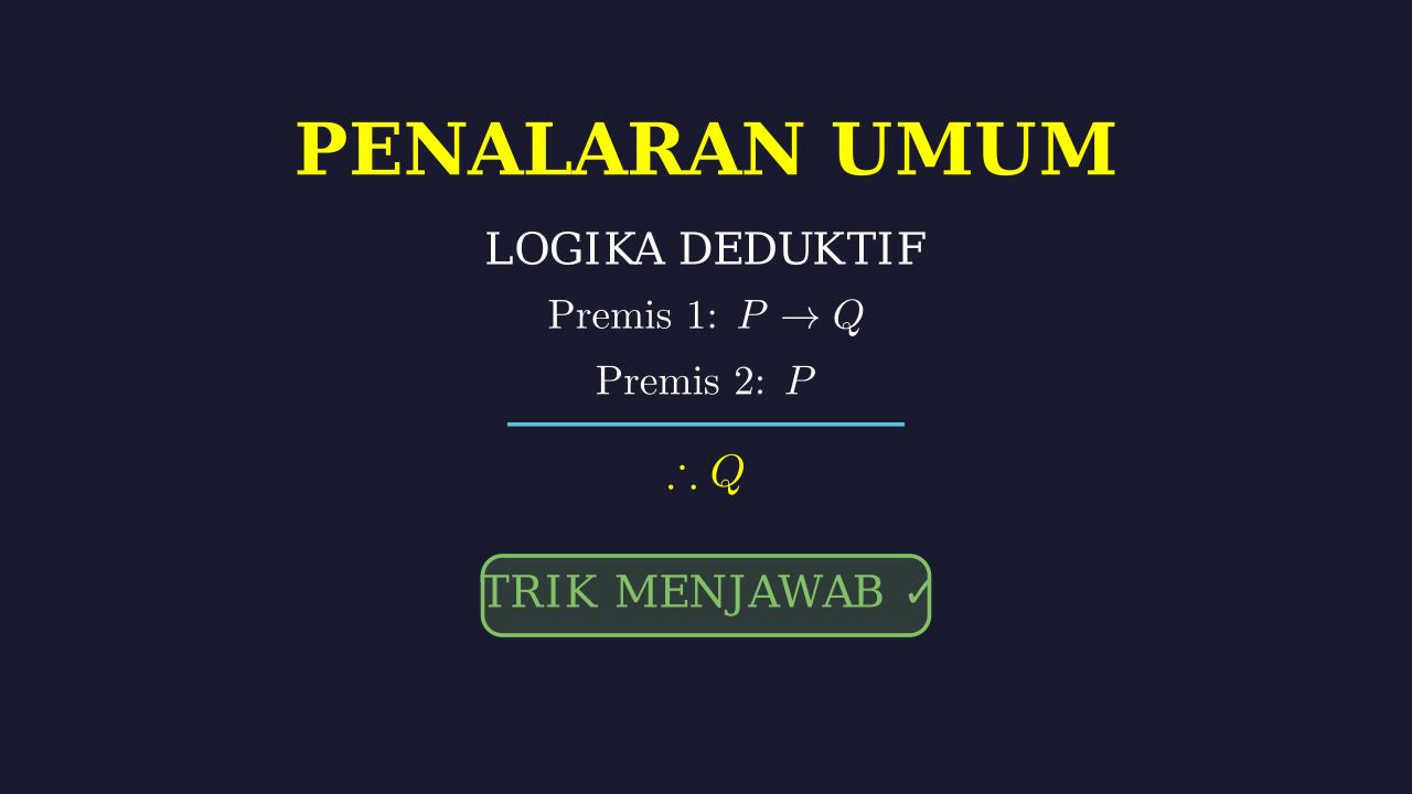 Langkah Penyelesaian Soal