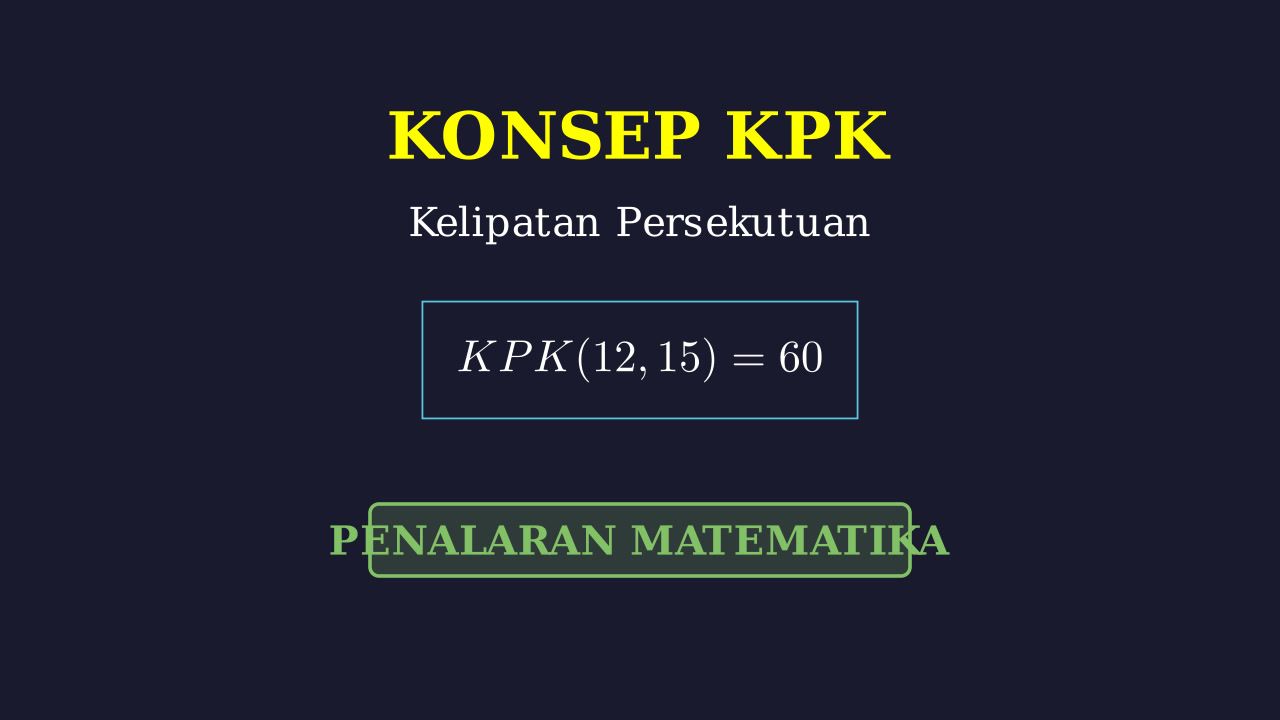 Konsep Dasar dan Penerapan KPK