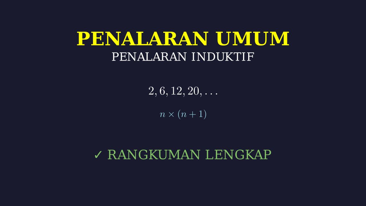 Panduan Lengkap Penalaran Umum SNBT