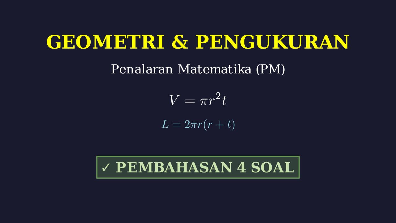 Pembahasan Lengkap 4 Soal