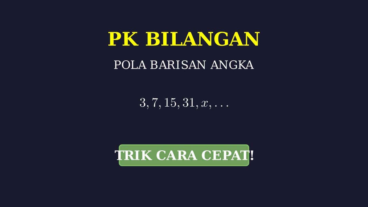 Langkah Penyelesaian Soal Matematika