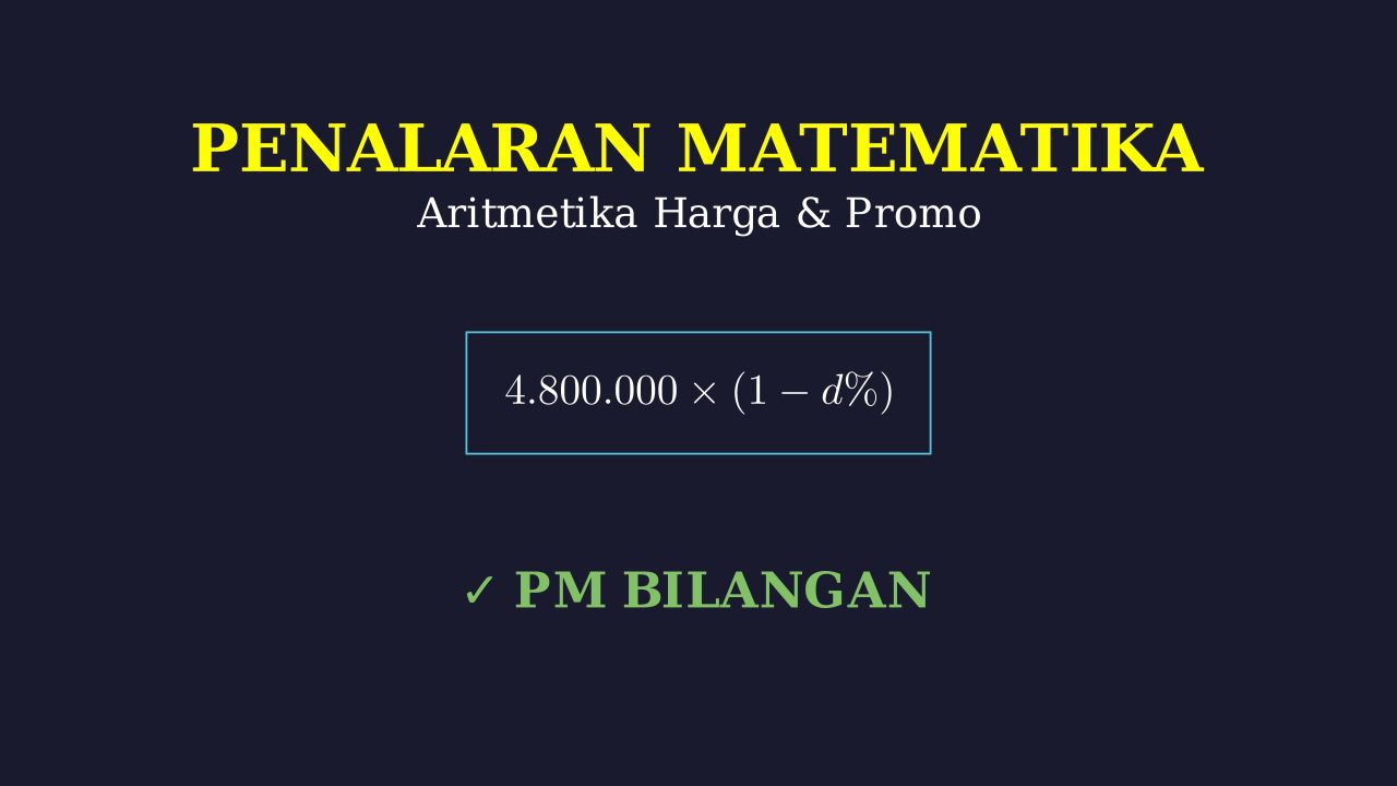 Soal Cerita: Harga Promo Smartphone