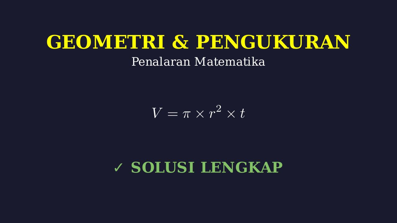 Langkah Penyelesaian Soal Matematika