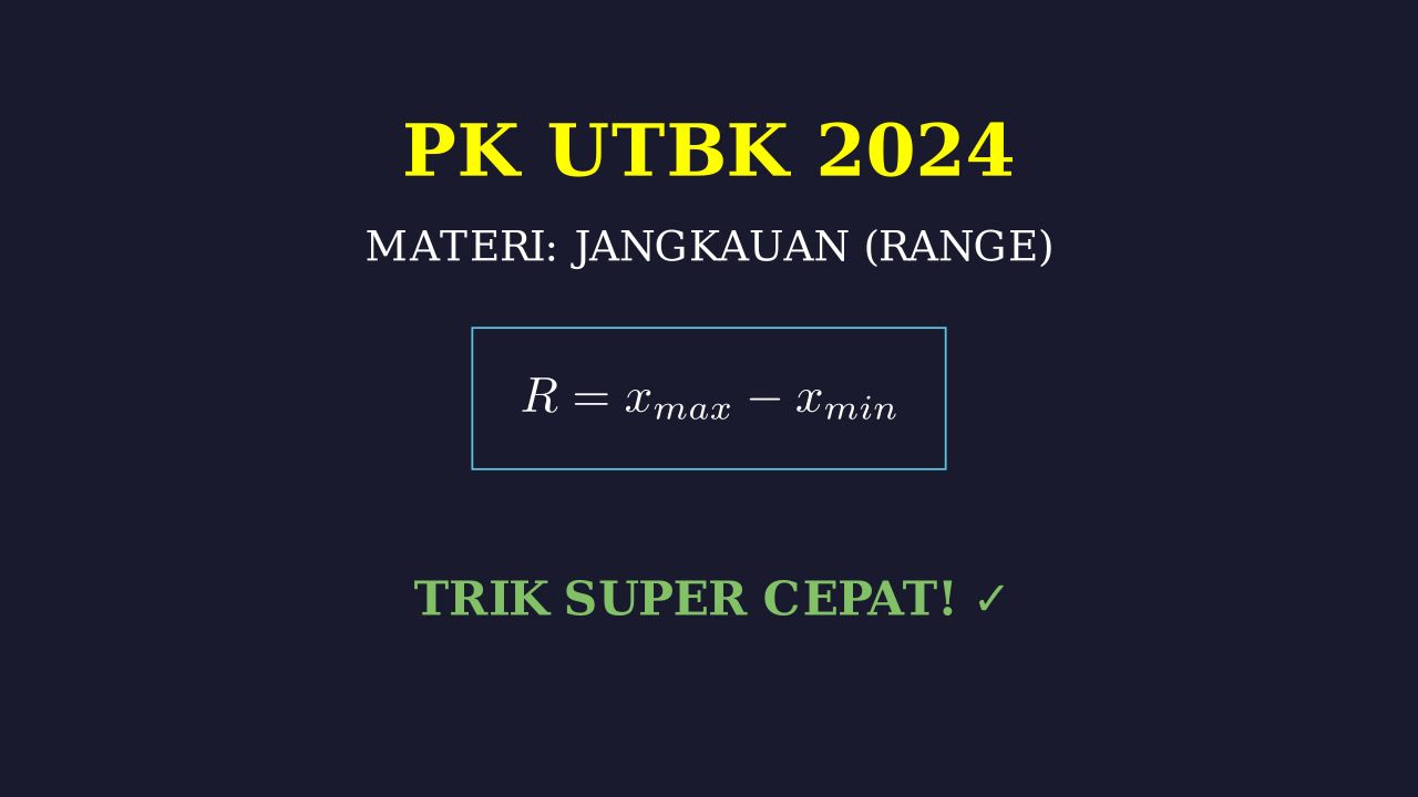 Jangkauan: Statistika UTBK