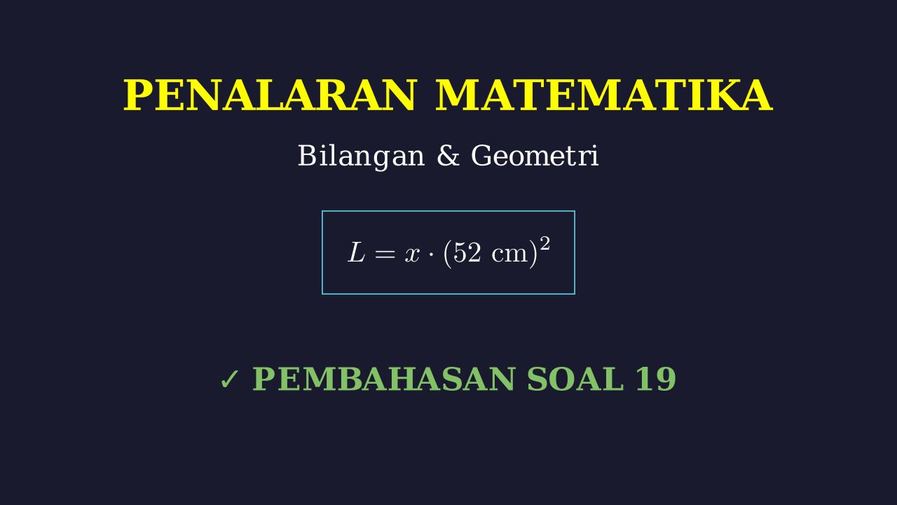 Soal Cerita: Jendela Panel Kaca
