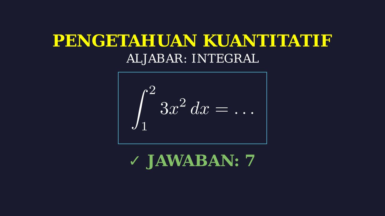 Memahami Konsep Integral