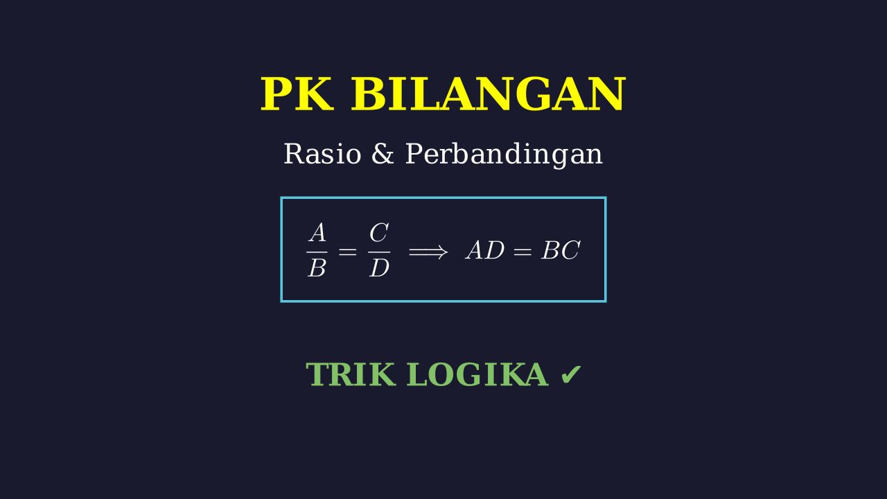 Rasio dan Perbandingan: Analisis Logika