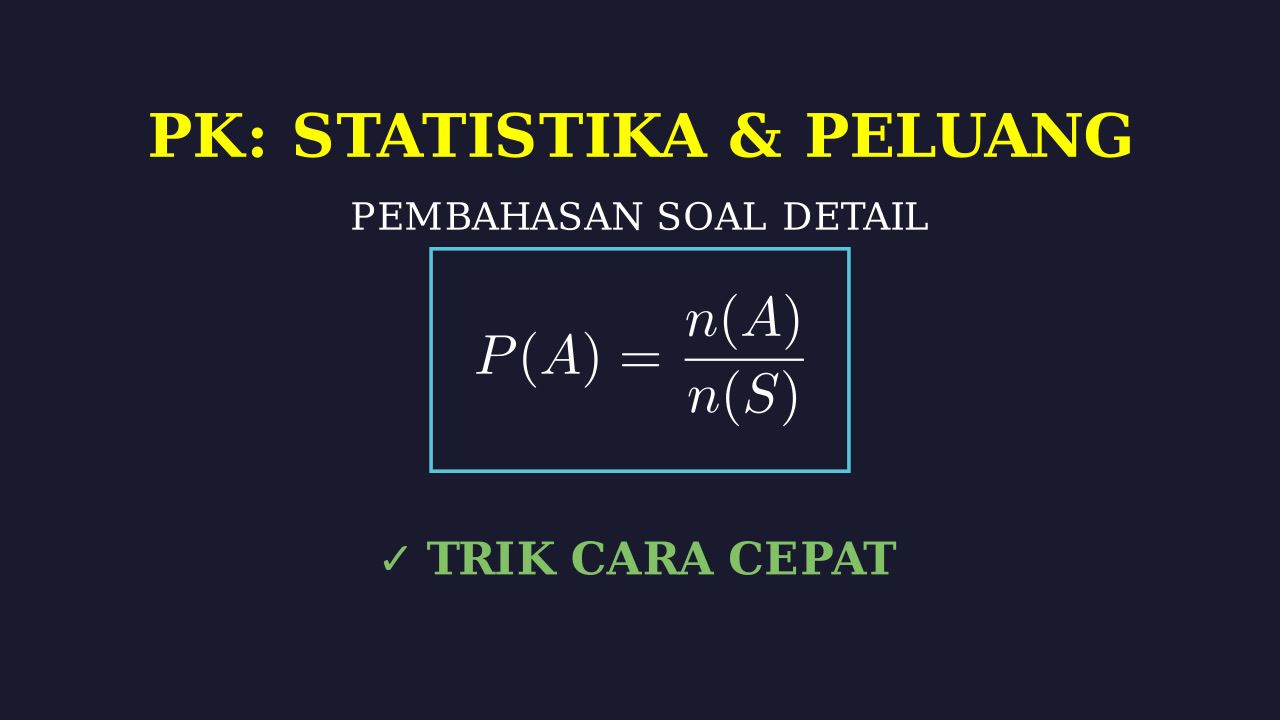 Langkah Detail Pembahasan Soal