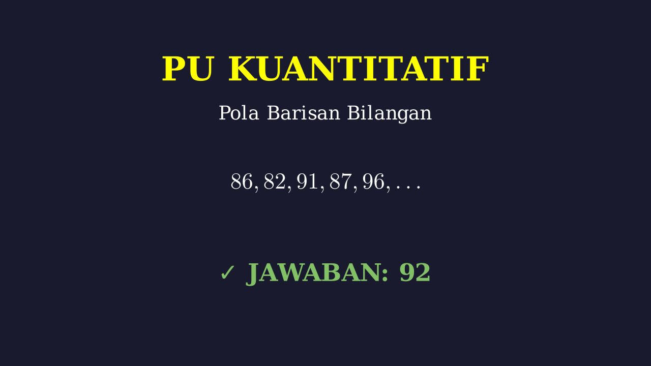 Pola Bilangan: Jumlah Penonton Tari