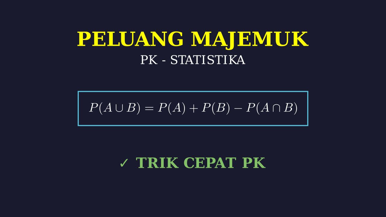 Peluang Kejadian Majemuk