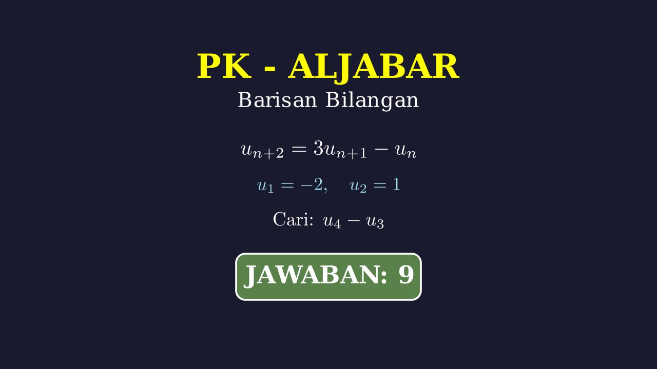 Barisan Bilangan: Menghitung Selisih Suku