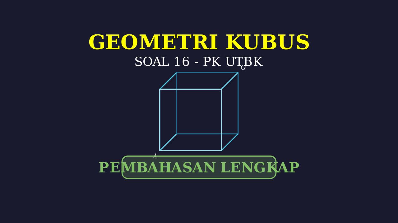 Geometri Dimensi Tiga: Kubus ABCD.EFGH