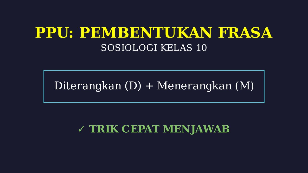 Pengantar Sosiologi Kelas 10