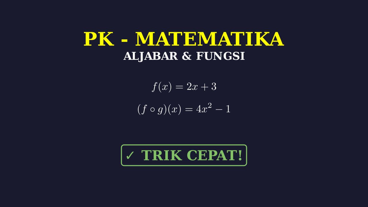 Fondasi Matematika PK dan PM