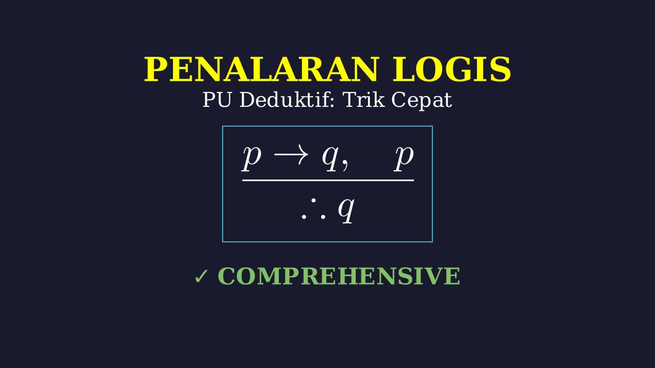 Trik Cepat Penalaran Logis