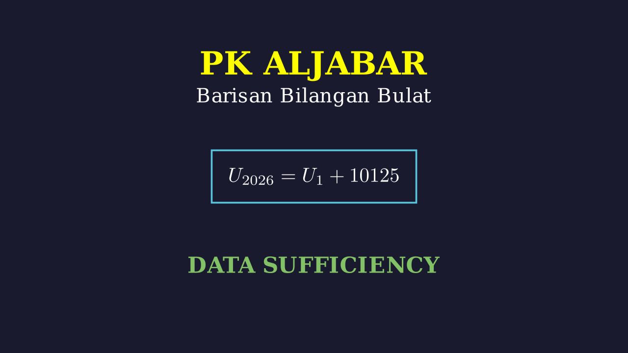 Barisan Aritmetika: Sifat Ganjil Genap