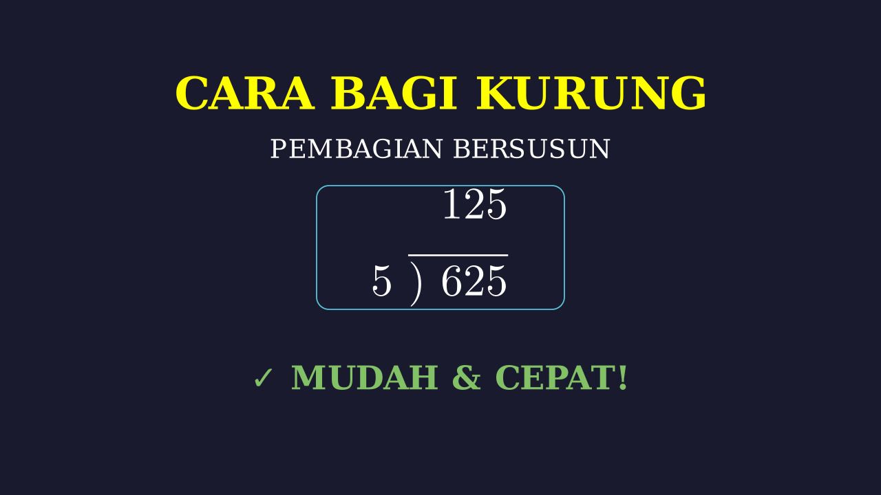 Pembagian Kurung