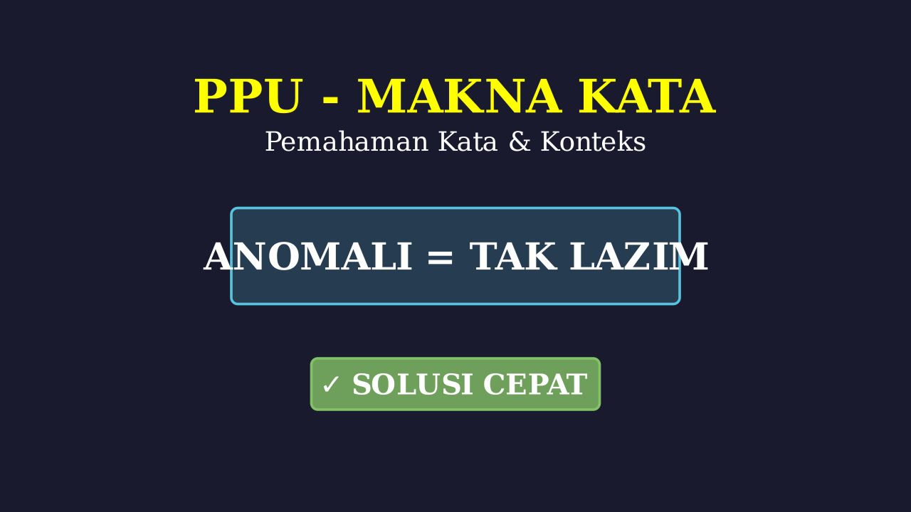 Pemahaman Kata