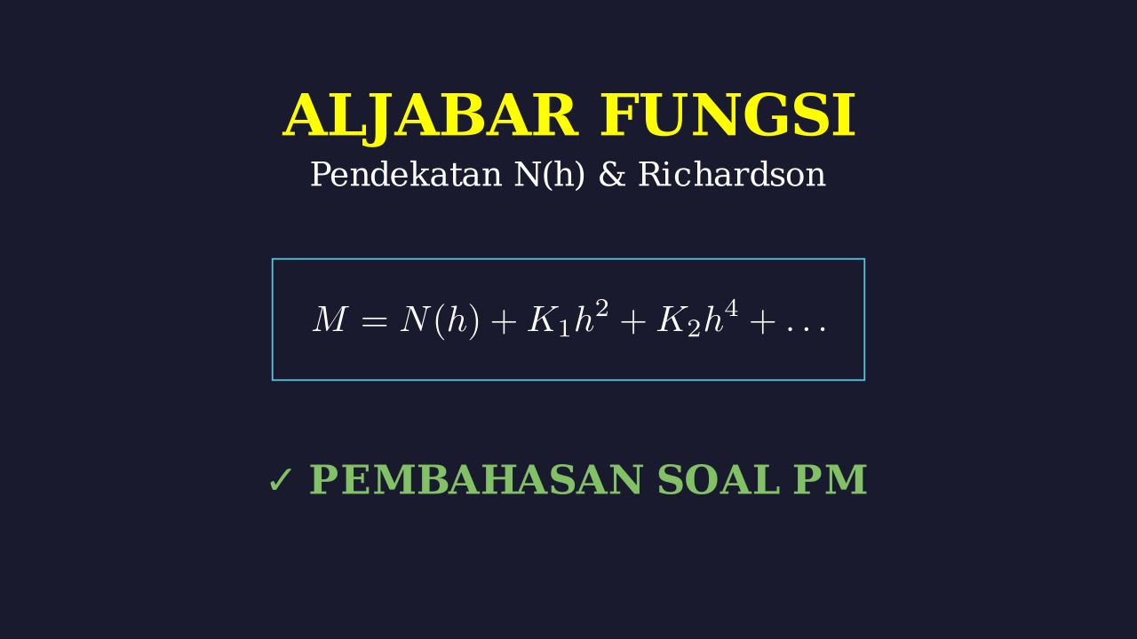 Ekstrapolasi Richardson