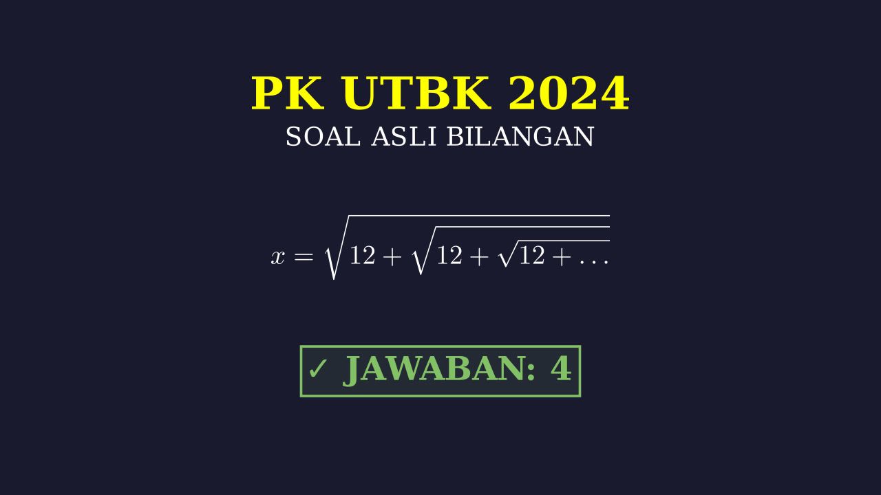 Bedah Soal PK Tahun Lalu
