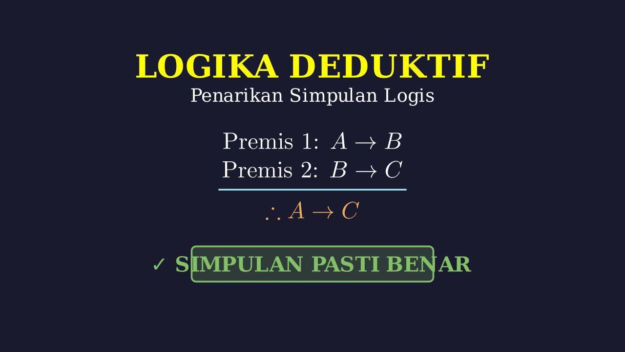 Simpulan Logis: Mungkin vs Pasti Benar