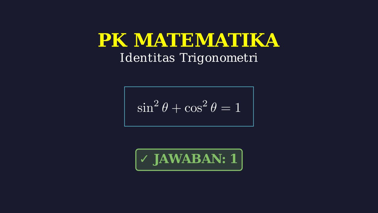 Identitas Trigonometri