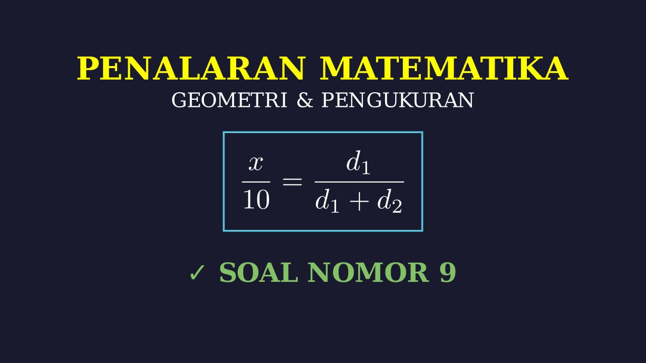 Trigonometri: Menghitung Lebar Sungai