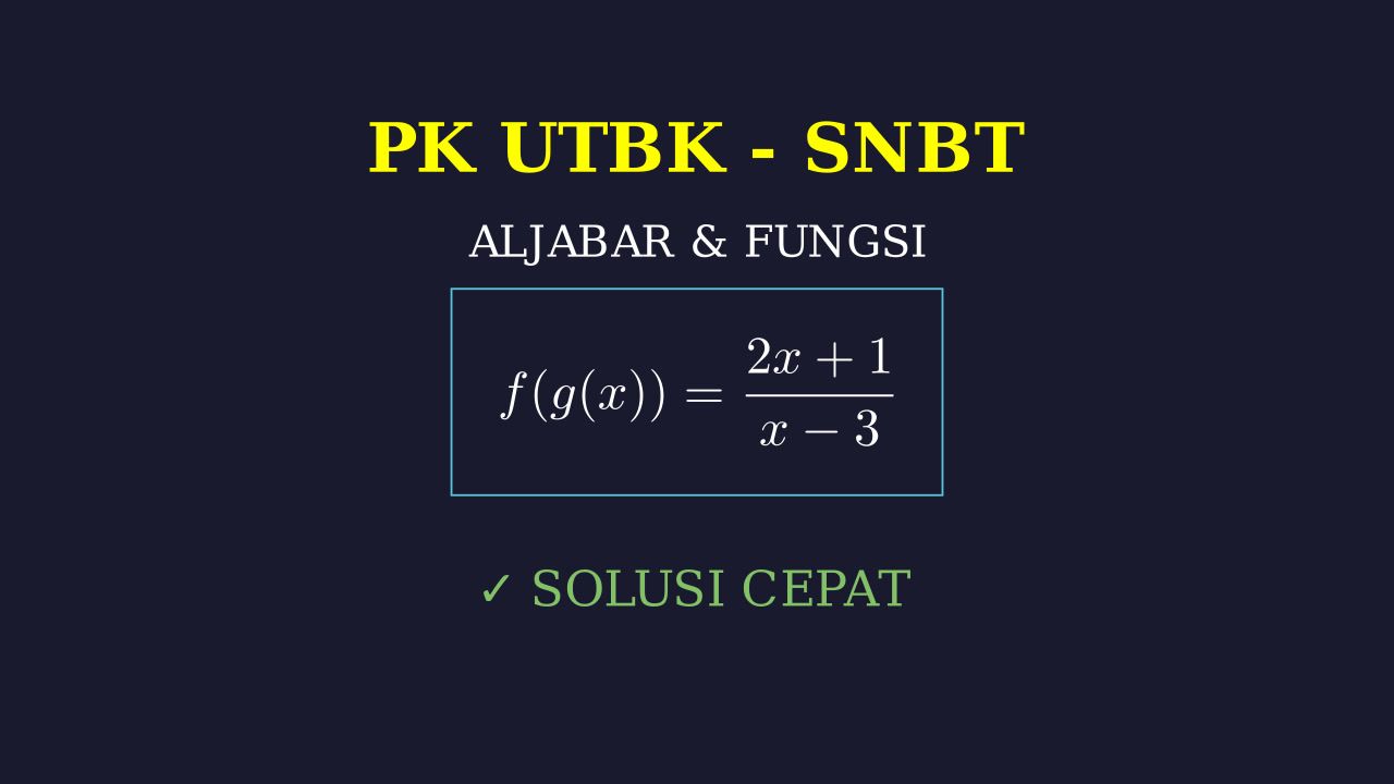 Pembahasan Soal Pengetahuan Kuantitatif