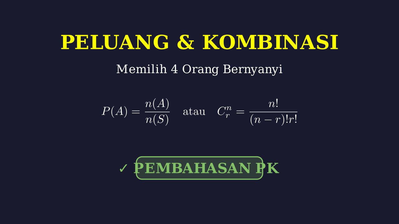 Peluang: Memilih Empat Orang