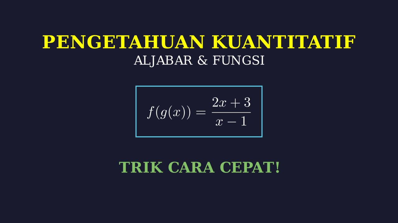 Langkah Penyelesaian Soal