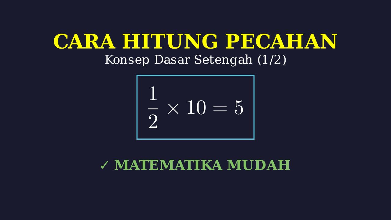 Menghitung Angka Pecahan