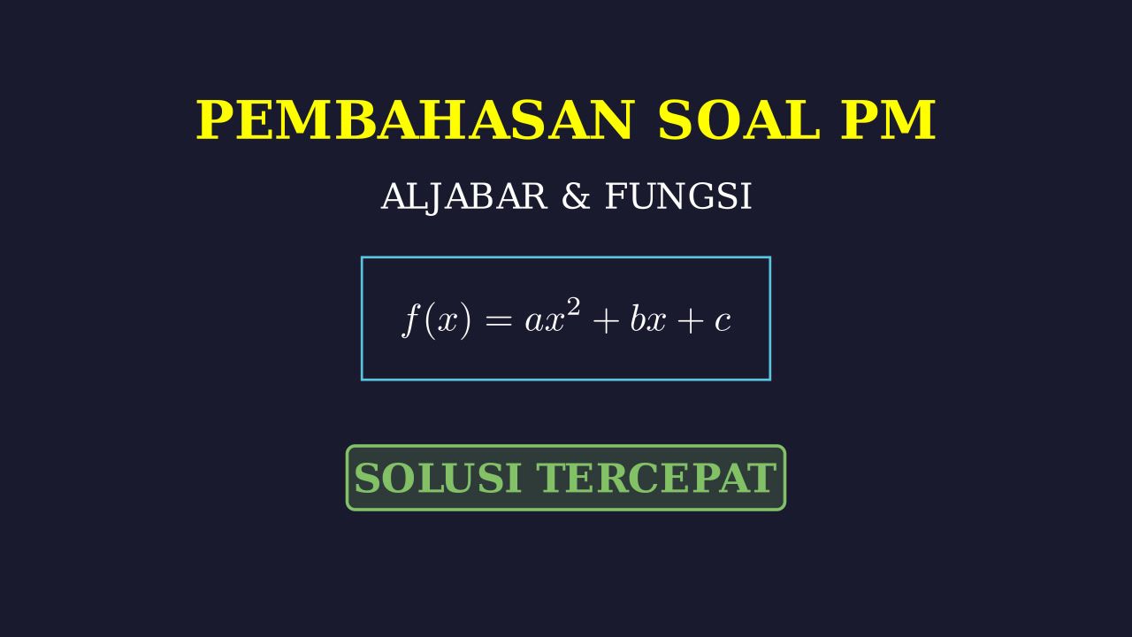 Panduan Penyelesaian Soal Edukasi