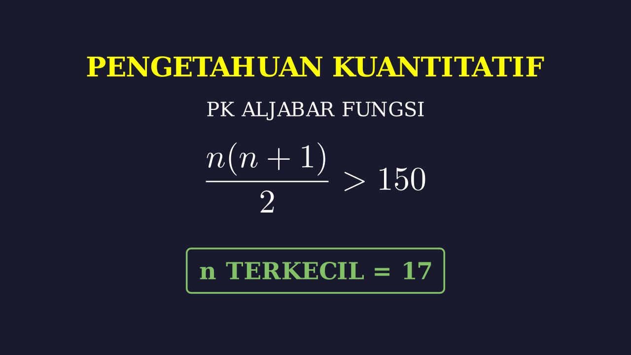 Mencari Bilangan Asli Terkecil