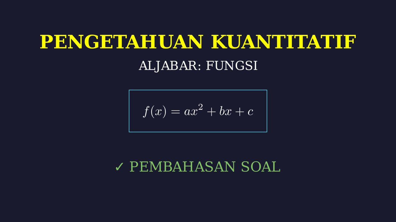 Analisis Grafik Fungsi f(x)