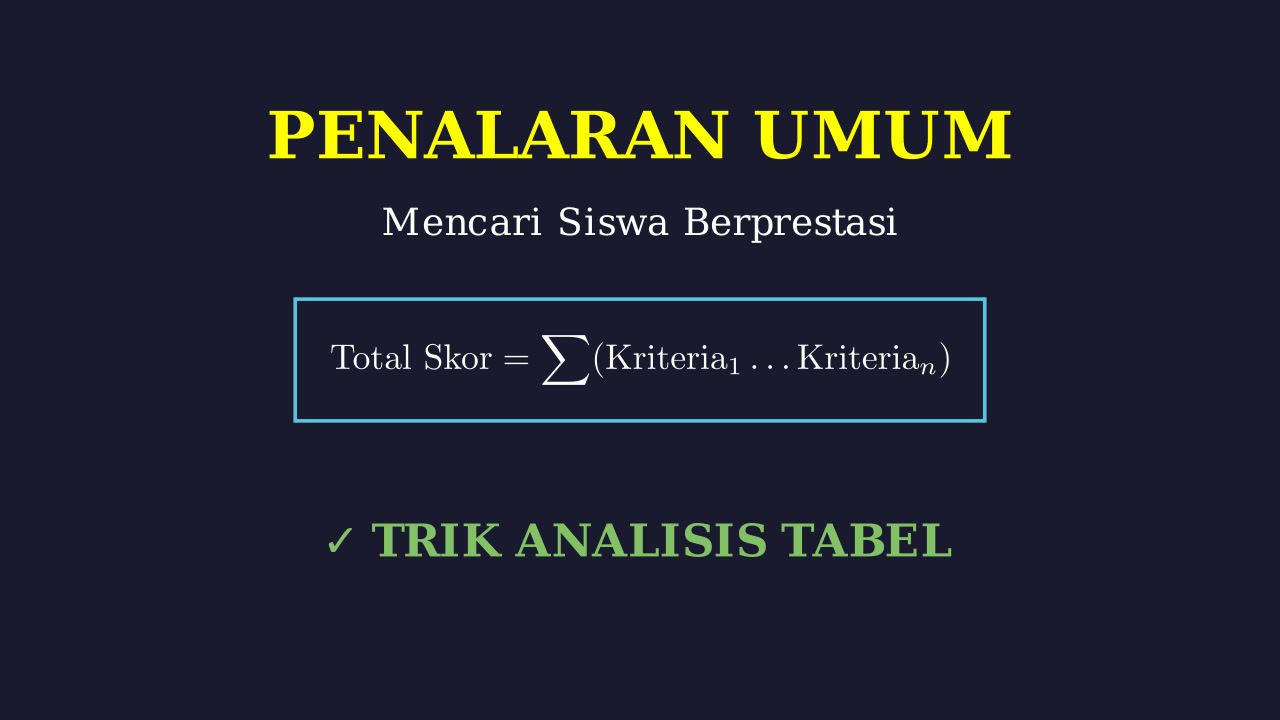 PU UTBK: Analisis Data Siswa Berprestasi