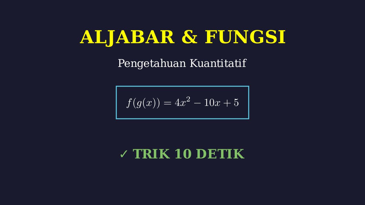 Matematika: Panduan Langkah Demi Langkah