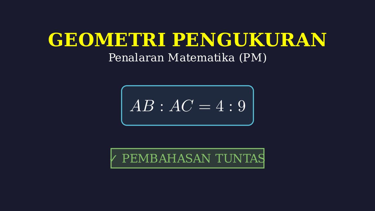 Menghitung Kedalaman Air Kolam