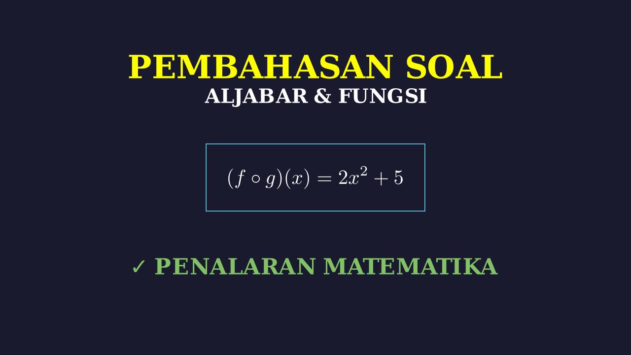 Pembahasan Soal Matematika