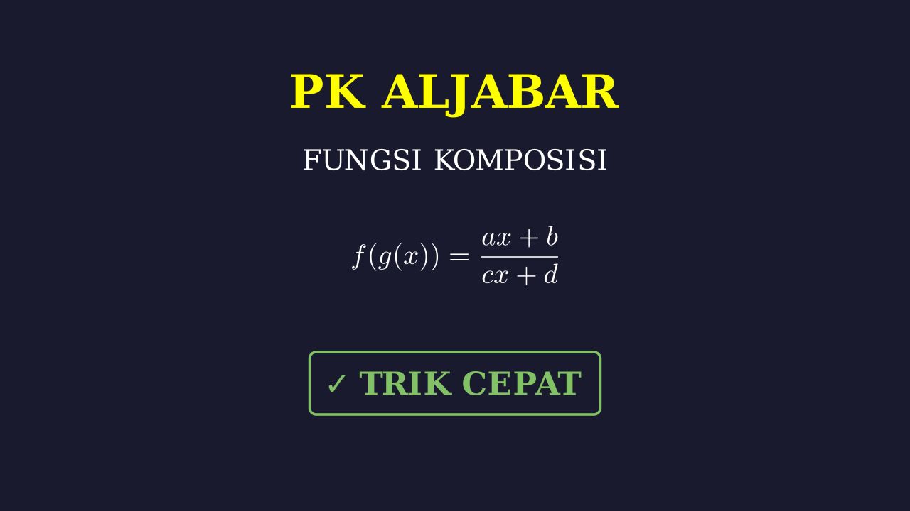 Matematika Dasar & Pengetahuan Kuantitatif