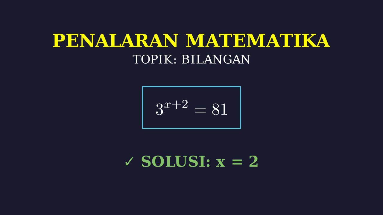 Langkah Detail Penyelesaian Soal