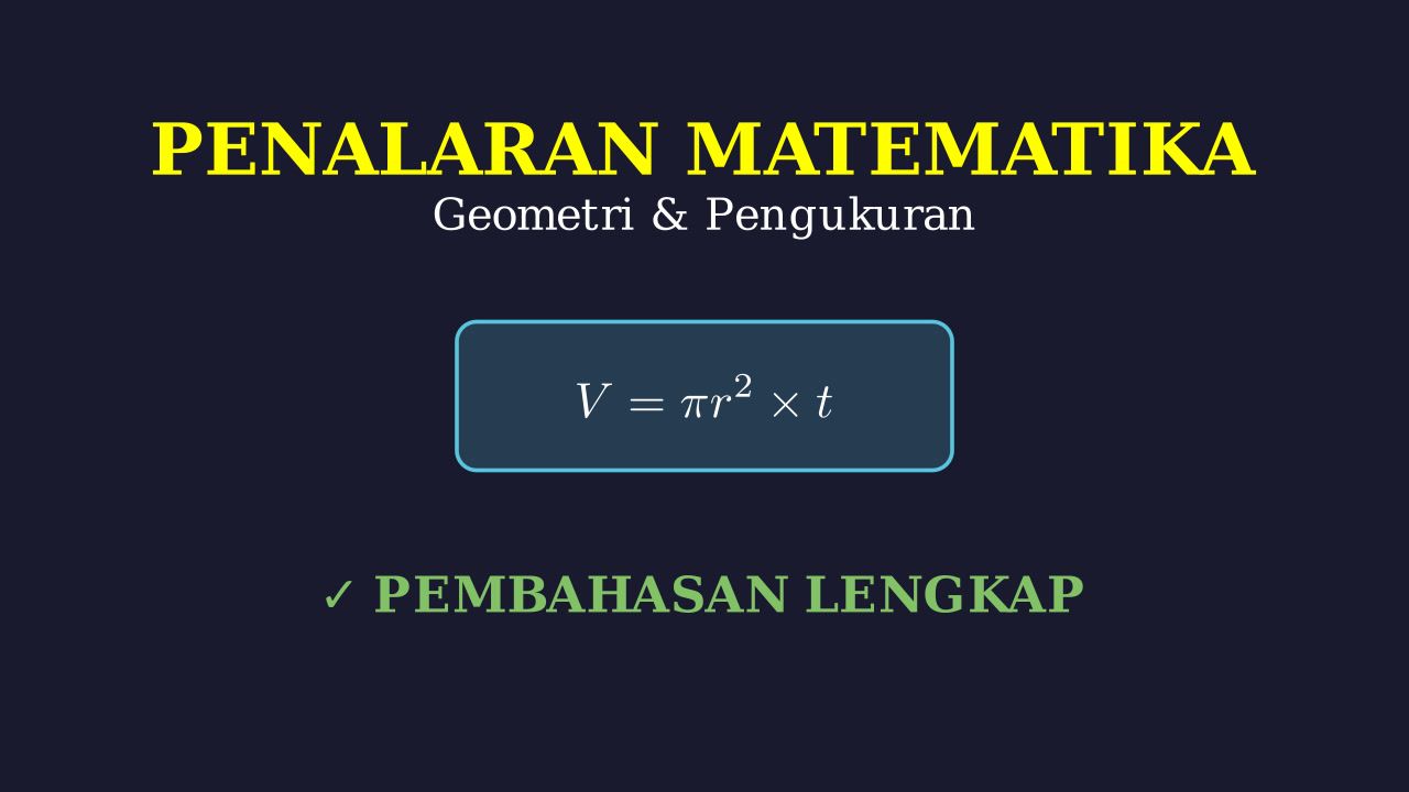 Langkah Demi Langkah Penyelesaian Soal