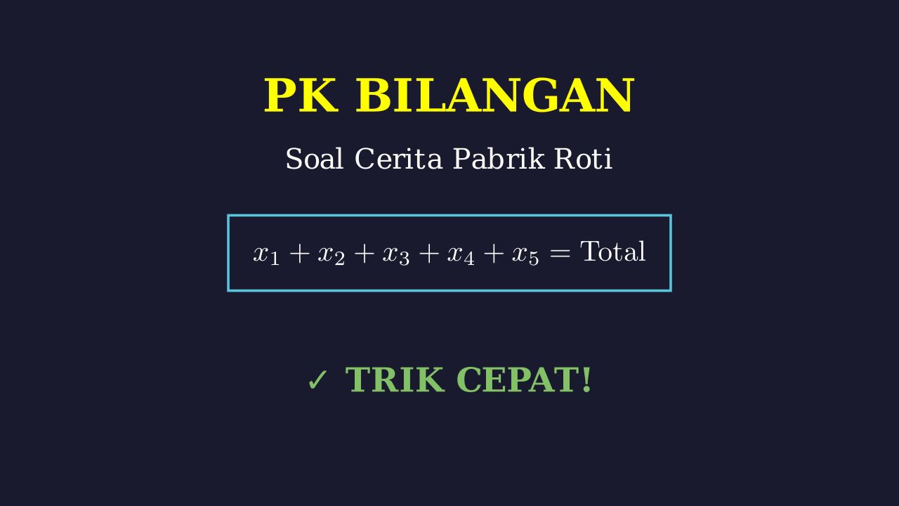Soal Cerita: Operasi Hitung