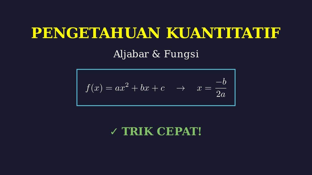 Pembahasan Soal Matematika