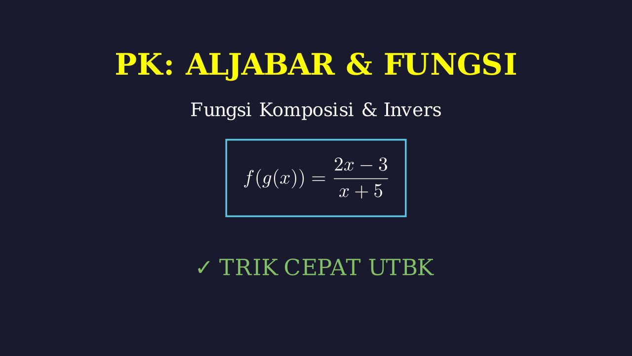 Langkah Penyelesaian Soal Matematika