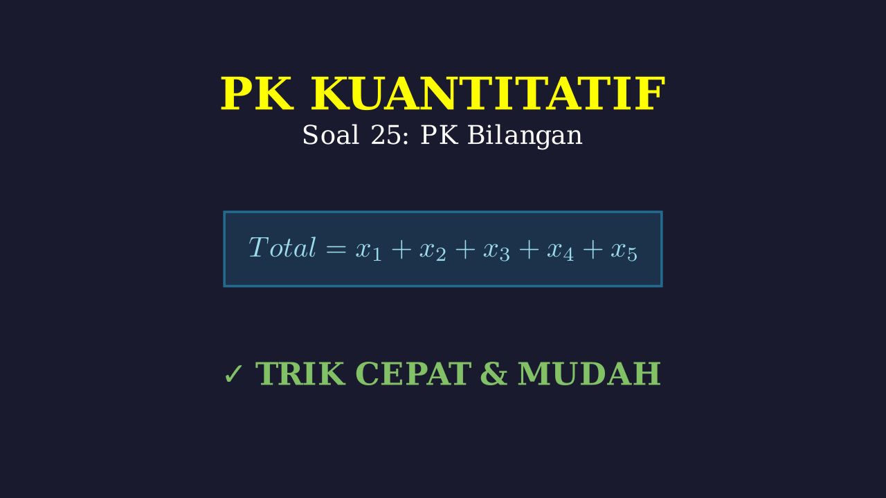 Pembahasan Soal: Lima Universitas