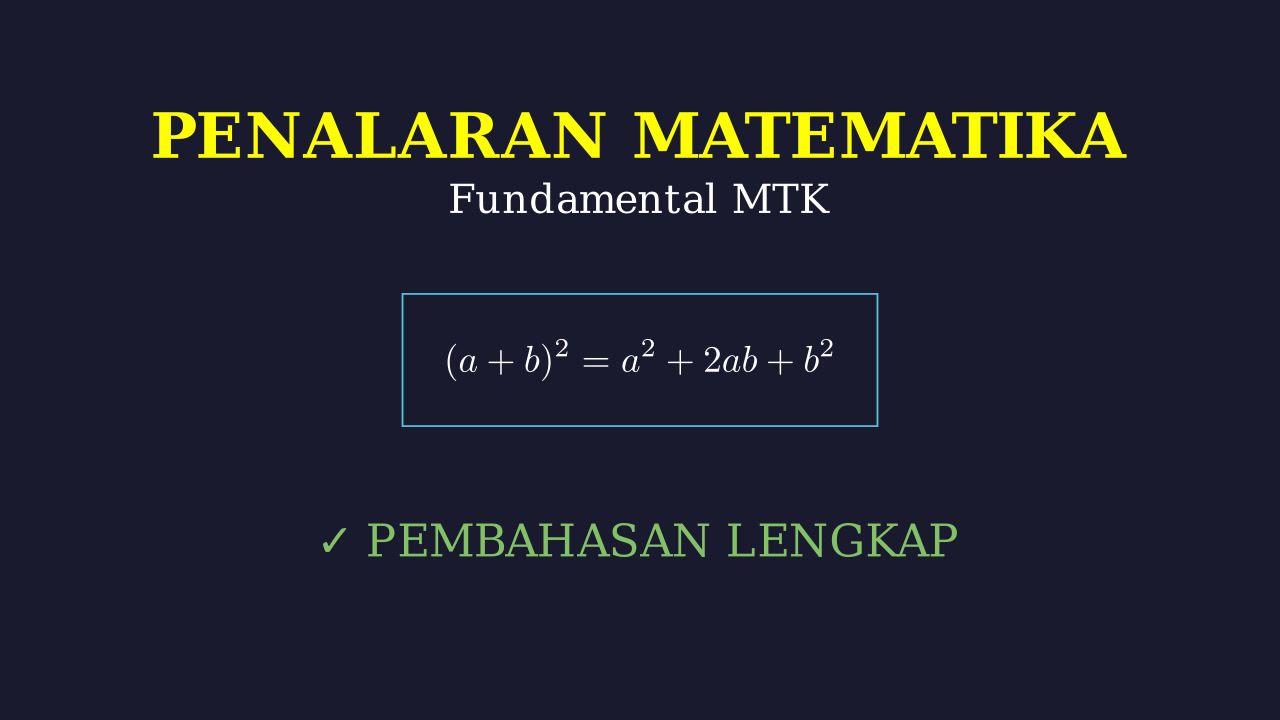 Fundamental Matematika