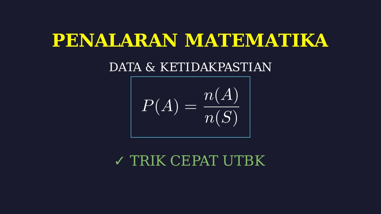 Pembahasan Soal Penalaran Matematika